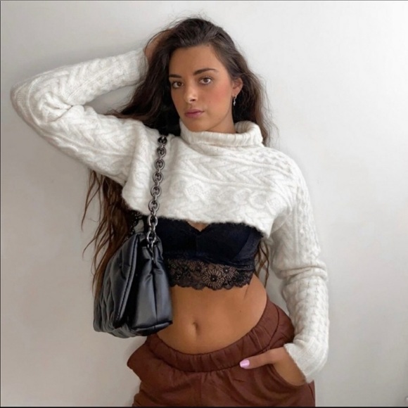 NWT Zara Quilted Maxi Crossbody Bag - Picture 7 of 16